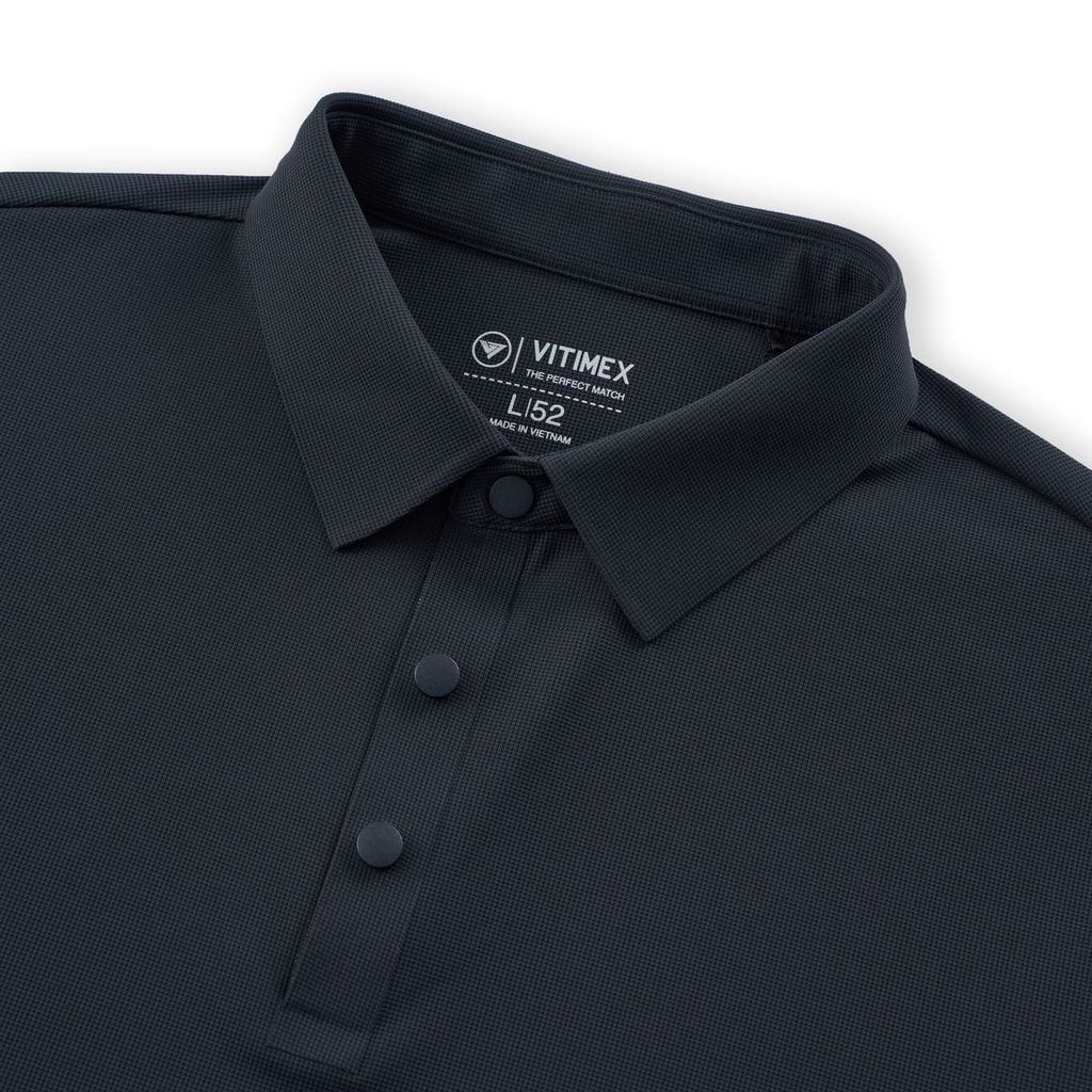 ÁO POLO VITIMEX DÁNG ÔM VỪA SLIMFIT TRƠN ATE 5038