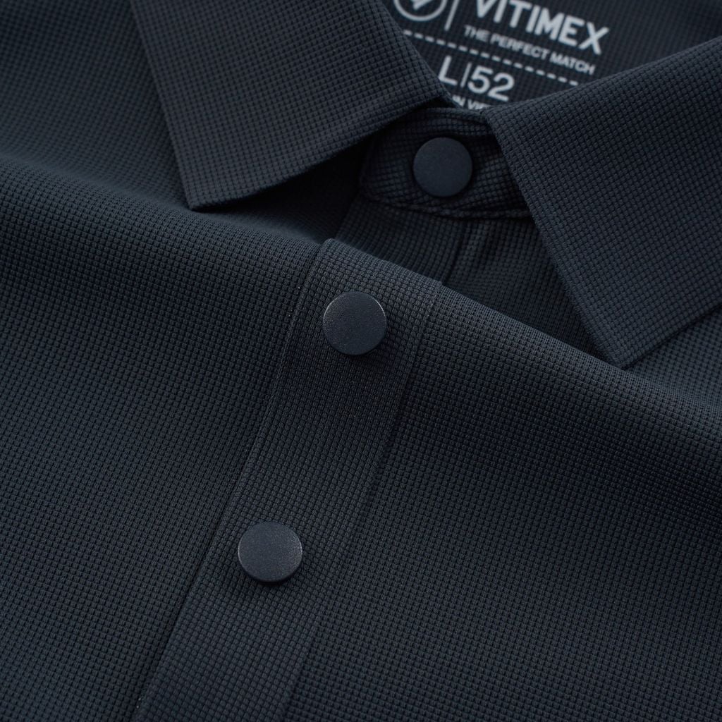 ÁO POLO VITIMEX DÁNG ÔM VỪA SLIMFIT TRƠN ATE 5038