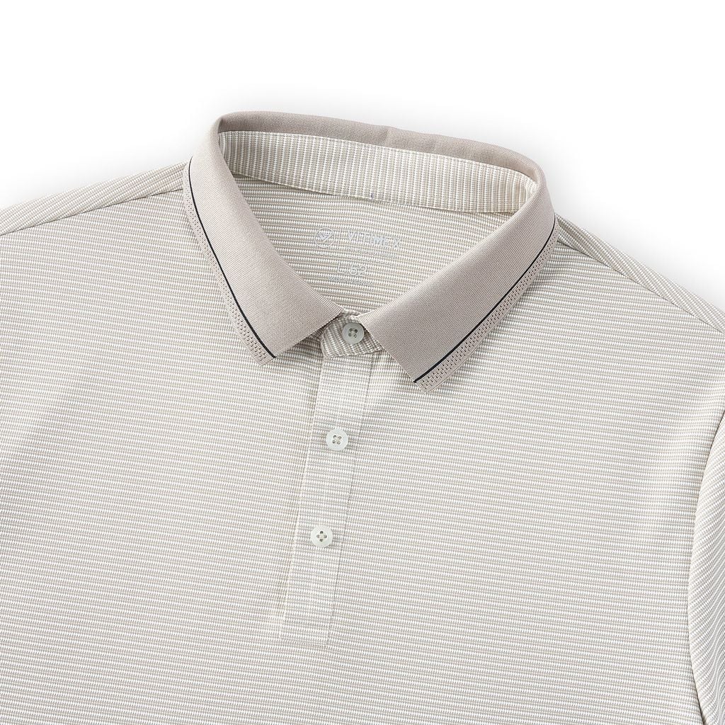 ÁO POLO VITIMEX DÁNG ÔM VỪA SLIMFIT KẺ NGANG ATE 6011