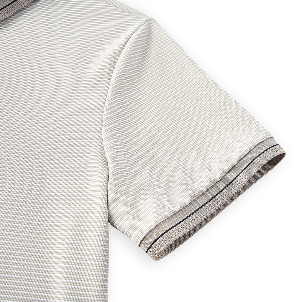 ÁO POLO VITIMEX DÁNG ÔM VỪA SLIMFIT KẺ NGANG ATE 6011
