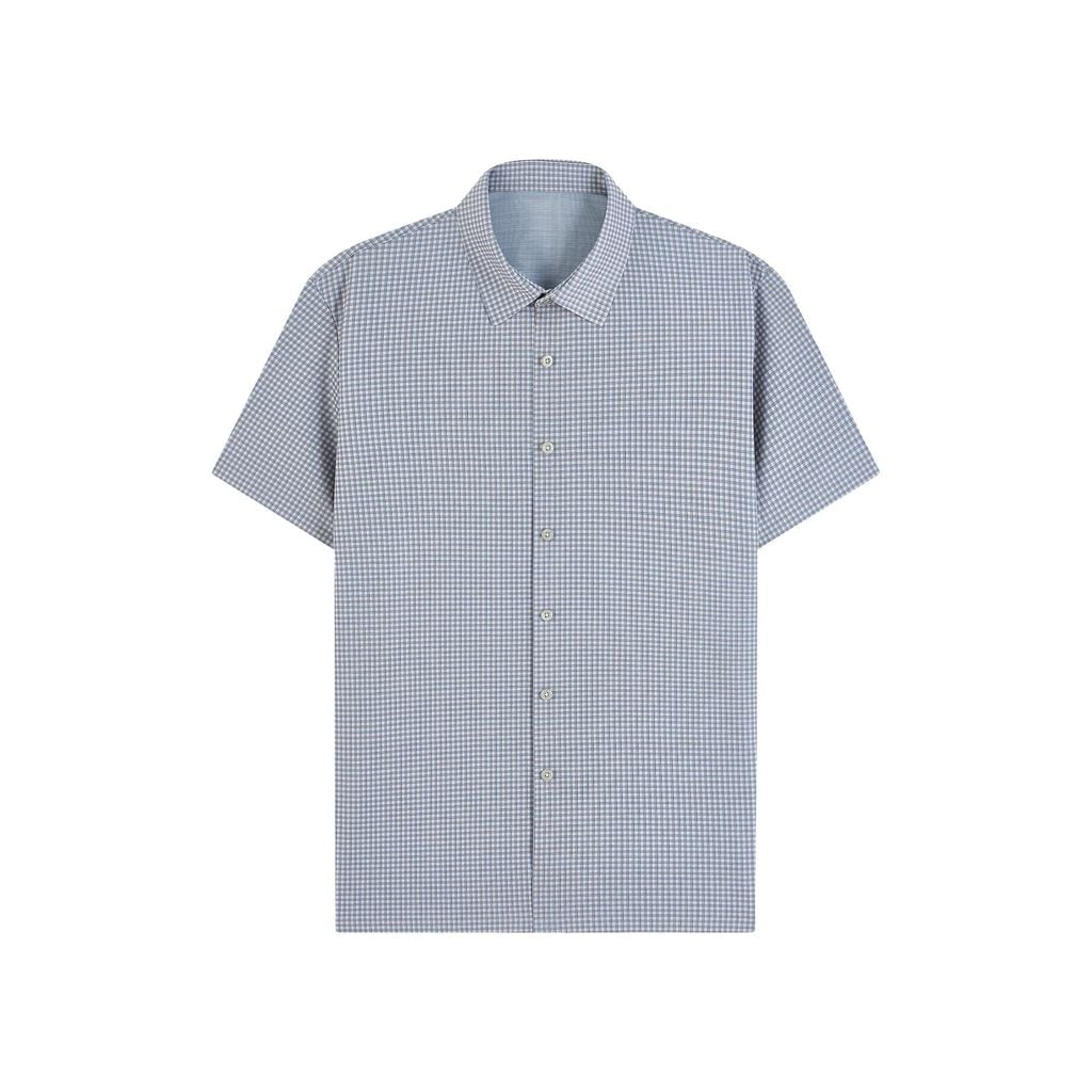 ÁO SƠ MI NGẮN TAY VITIMEX DÁNG ÔM VỪA SLIMFIT KẺ CARO ATL 6007