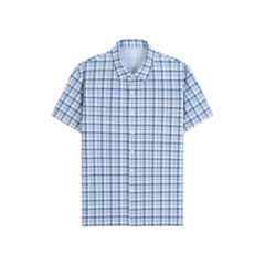 ÁO SƠ MI NGẮN TAY VITIMEX DÁNG ÔM VỪA SLIMFIT KẺ CARO ATL 6008
