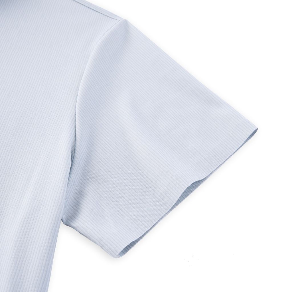 ÁO SƠ MI NGẮN TAY VITIMEX DÁNG ÔM VỪA SLIMFIT KẺ DỌC ATL 6012
