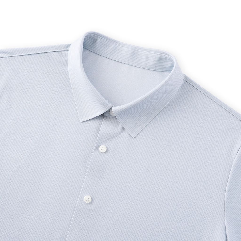 ÁO SƠ MI NGẮN TAY VITIMEX DÁNG ÔM VỪA SLIMFIT KẺ DỌC ATL 6012