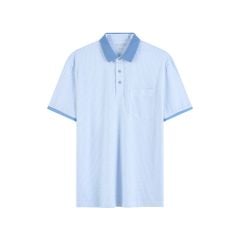 ÁO POLO VITIMEX DÁNG RỘNG VỪA REGULAR HỌA TIẾT NHỎ BỐ TRÍ ĐỀU ATR 5053