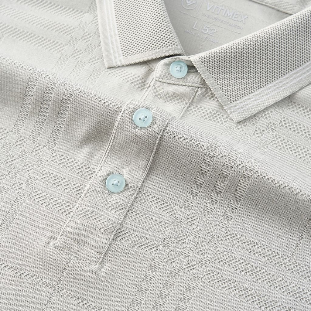 ÁO POLO VITIMEX DÁNG ÔM VỪA SLIMFIT KẺ ATS 6029