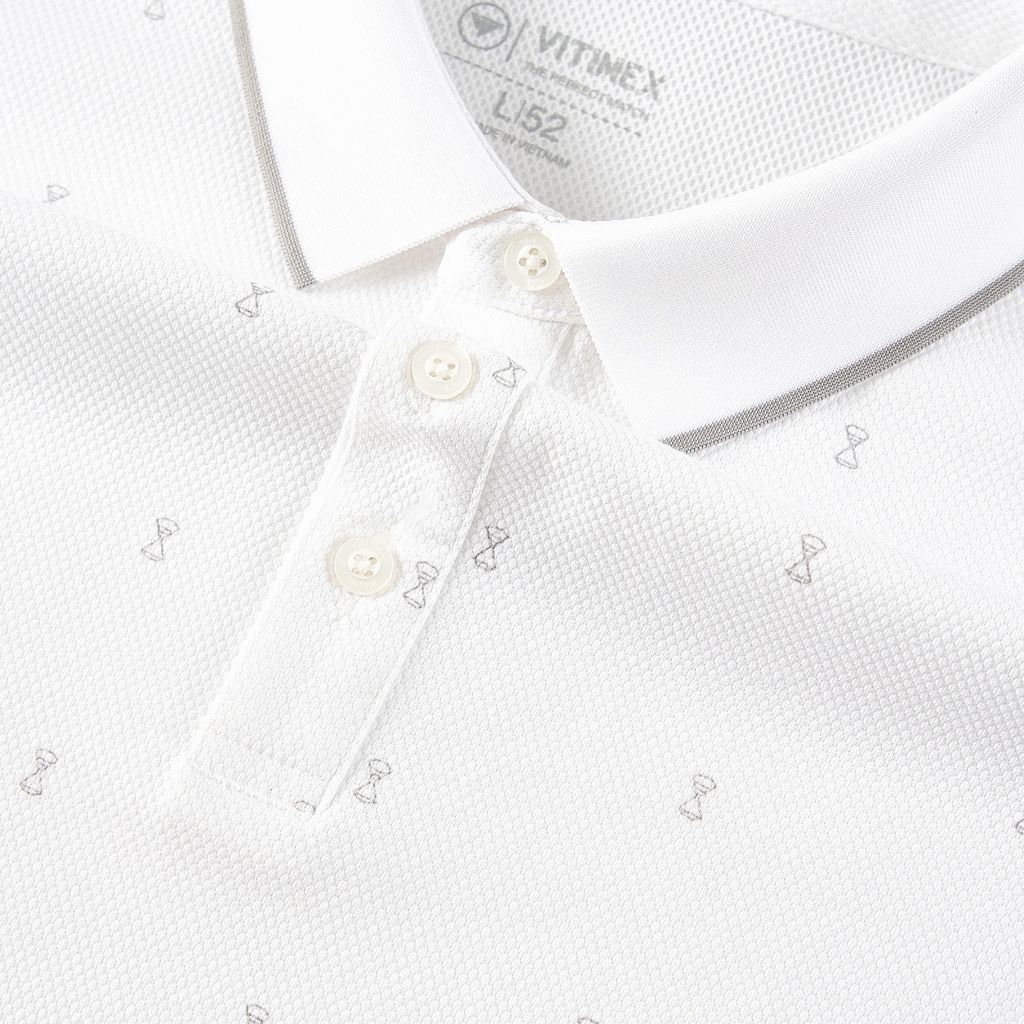 ÁO POLO VITIMEX DÁNG ÔM VỪA SLIMFIT HỌA TIẾT ATS 6033
