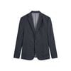 ÁO VEST BLAZER VITIMEX DÁNG ÔM VỪA SLIMFIT KẺ CHÌM BLZ 5004