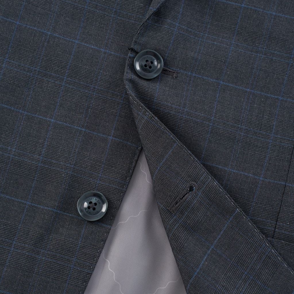 ÁO VEST BLAZER VITIMEX DÁNG ÔM VỪA SLIMFIT KẺ CHÌM BLZ 5004