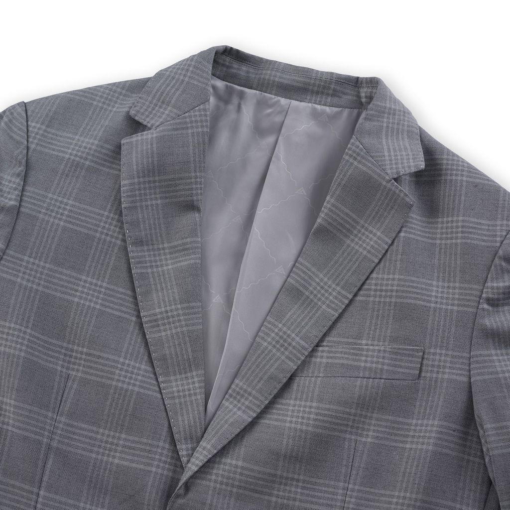 ÁO VEST BLAZER VITIMEX DÁNG ÔM VỪA SLIMFIT KẺ CHÌM BLZ 5005