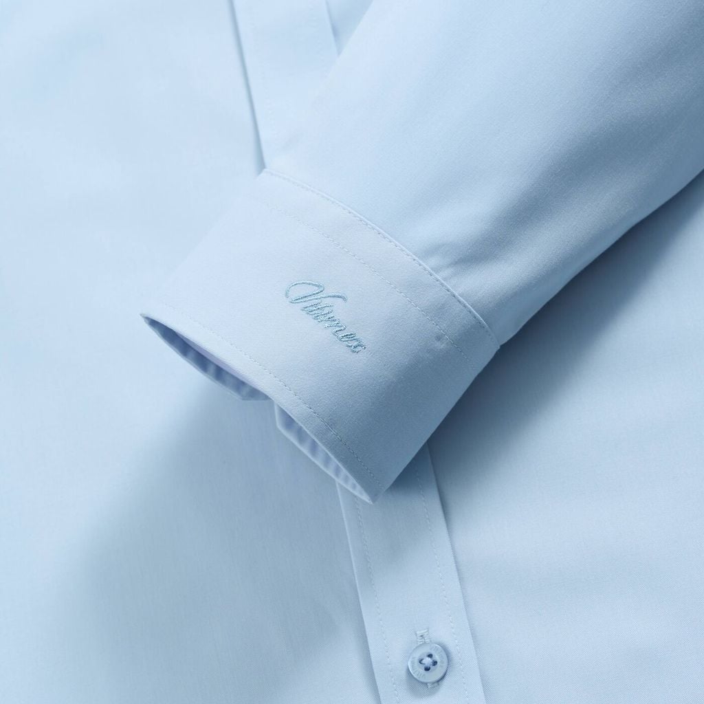 ÁO SƠ MI DÀI TAY VITIMEX DÁNG ÔM VỪA SLIMFIT TRƠN ADK 4129