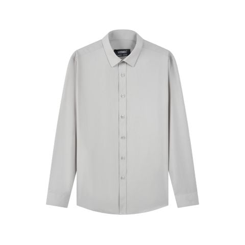 Áo sơ mi dài tay Slimfit xám trơn ADK 4130 VITIMEX