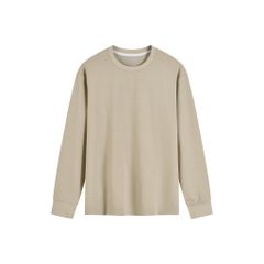 ÁO NỈ DÀI TAY VITIMEX DÁNG ÔM VỪA SLIM FIT KẺ TĂM NHỎ ANS 6013