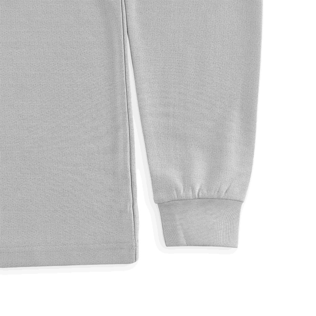 ÁO NỈ DÀI TAY VITIMEX DÁNG ÔM VỪA SLIMFIT KẺ TĂM NHỎ ANS 6014