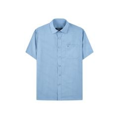 ÁO SƠ MI NGẮN TAY VITIMEX DÁNG RỘNG VỪA REGULAR KẺ ARC 4113
