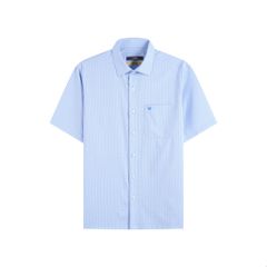 ÁO SƠ MI NGẮN TAY VITIMEX DÁNG RỘNG VỪA REGULAR KẺ ARC 6018