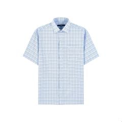 ÁO SƠ MI NGẮN TAY VITIMEX DÁNG RỘNG VỪA REGULAR KẺ CARO ARC 6036