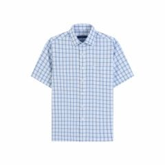 ÁO SƠ MI NGẮN TAY DÁNG RỘNG VỪA REGULAR KẺ Ô ARC 6039