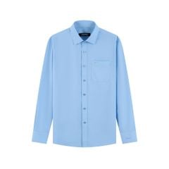 ÁO SƠ MI DÀI TAY VITIMEX DÁNG RỘNG VỪA REGULAR TRƠN ARD 4127