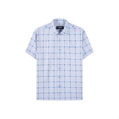 ÁO SƠ MI NGẮN TAY VITIMEX DÁNG ÔM VỪA SLIM FIT KẺ CARO ASB 4122