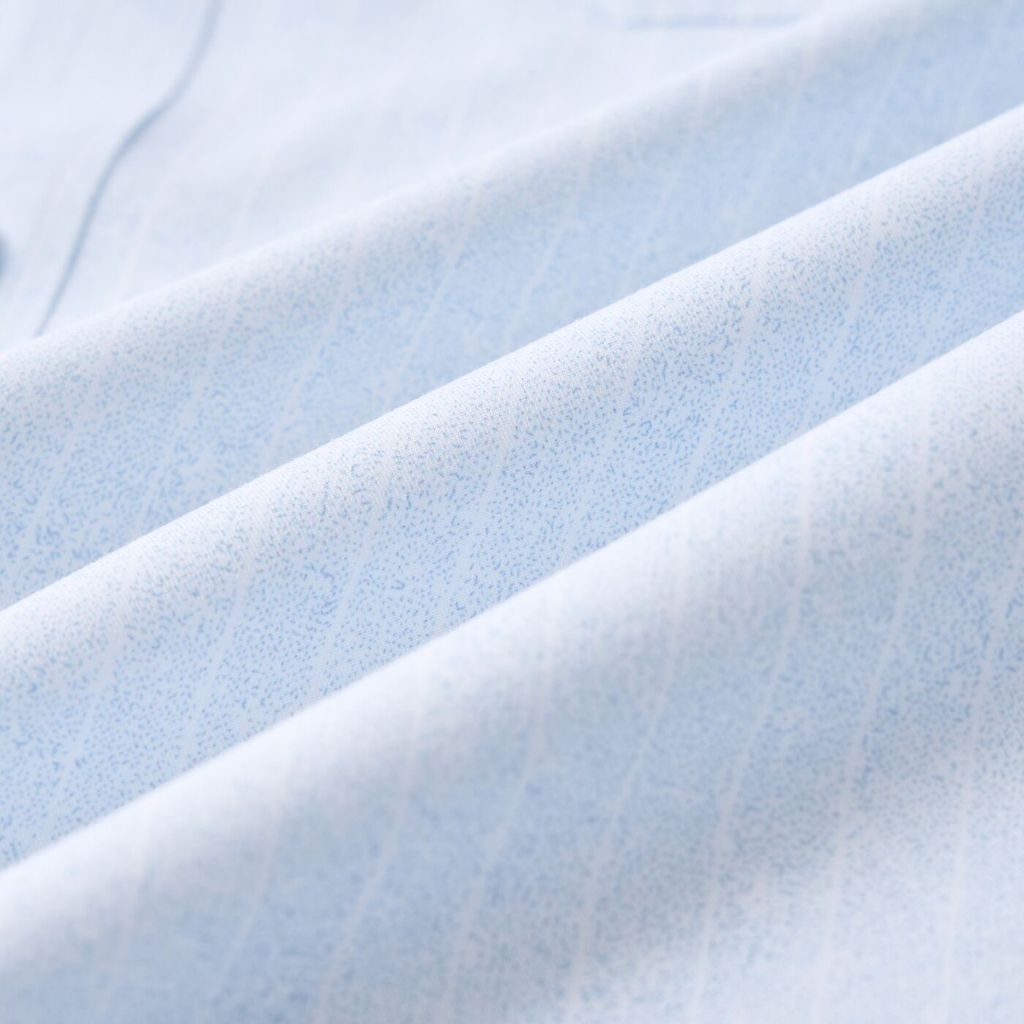 ÁO SƠ MI NGẮN TAY VITIMEX DÁNG ÔM VỪA SLIMFIT KẺ SỌC ASB 6002