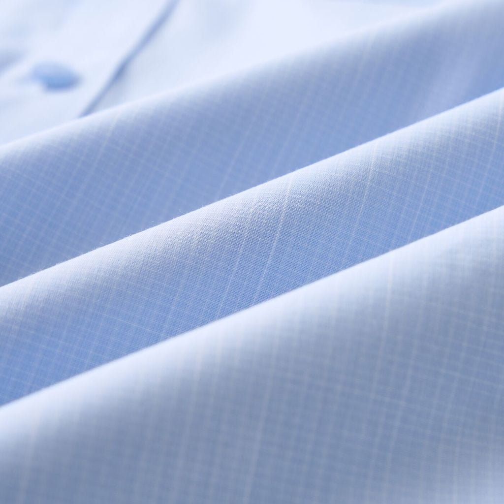 ÁO SƠ MI NGẮN TAY VITIMEX DÁNG ÔM VỪA SLIMFIT KẺ Ô ASB 6020