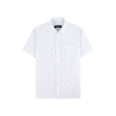 ÁO SƠ MI NGẮN TAY VITIMEX DÁNG ÔM VỪA SLIM FIT HỌA TIẾT NHỎ BỐ TRÍ ĐỀU ASB 6021
