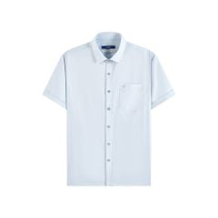 ÁO SƠ MI NGẮN TAY VITIMEX DÁNG ÔM VỪA SLIM FIT HỌA TIẾT CHÌM ASB 6025