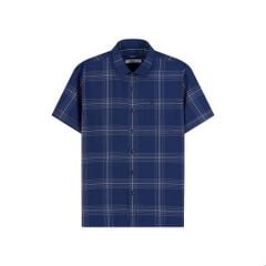 ÁO SƠ MI NGẮN TAY VITIMEX DÁNG ÔM VỪA SLIM FIT KẺ NGANG ASB 6035