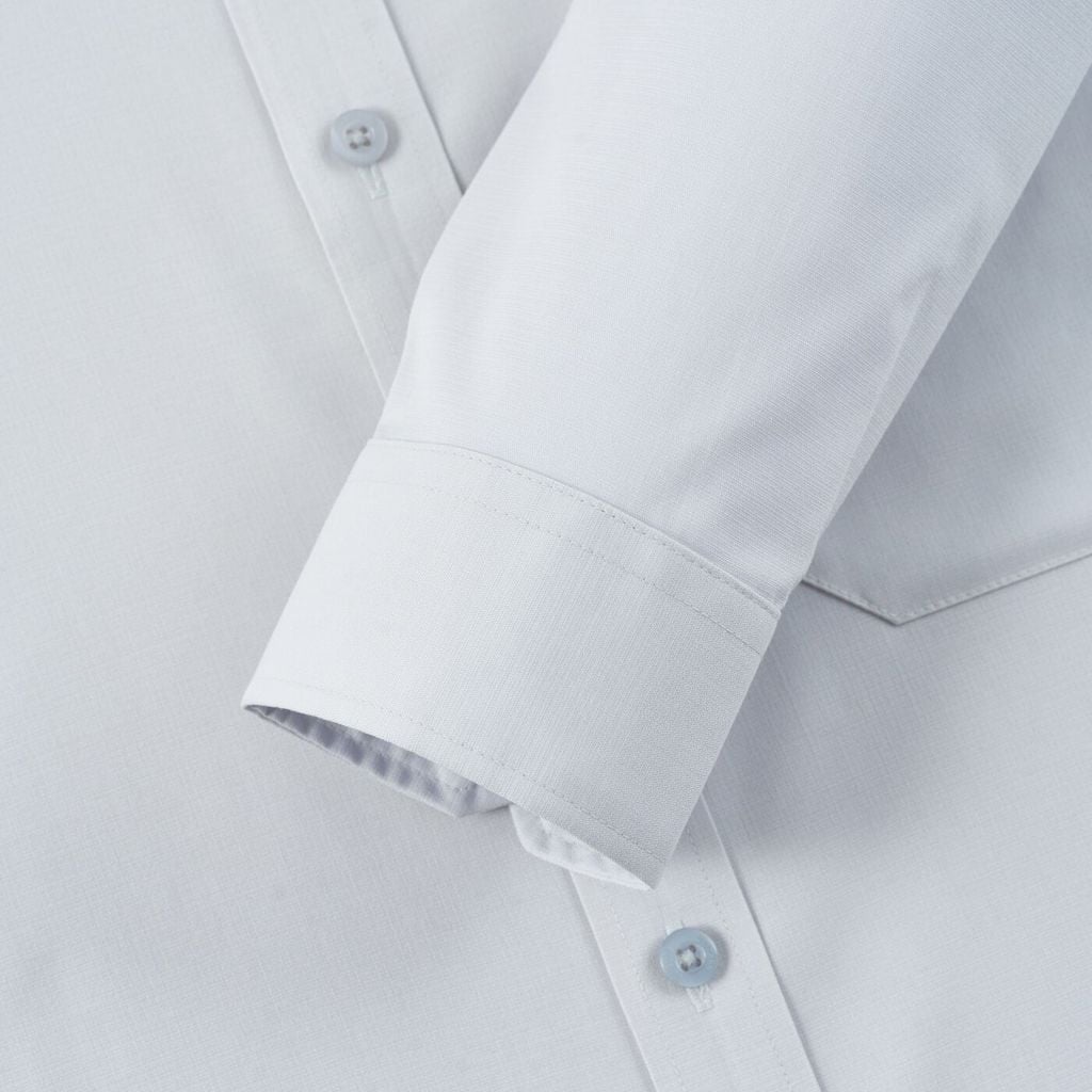ÁO SƠ MI DÀI TAY VITIMEX DÁNG ÔM VỪA SLIMFIT TRƠN ASD 6028