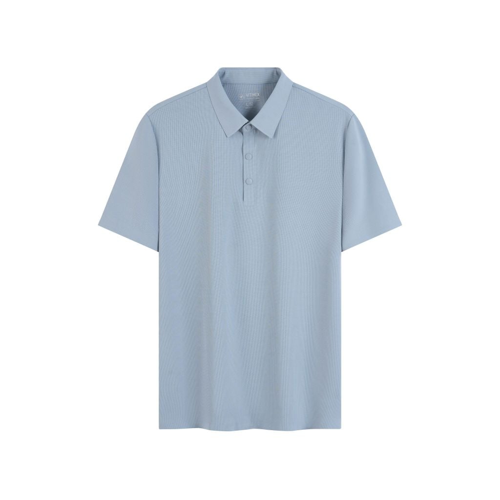 ÁO POLO VITIMEX DÁNG ÔM VỪA SLIMFIT TRƠN ATE 5031