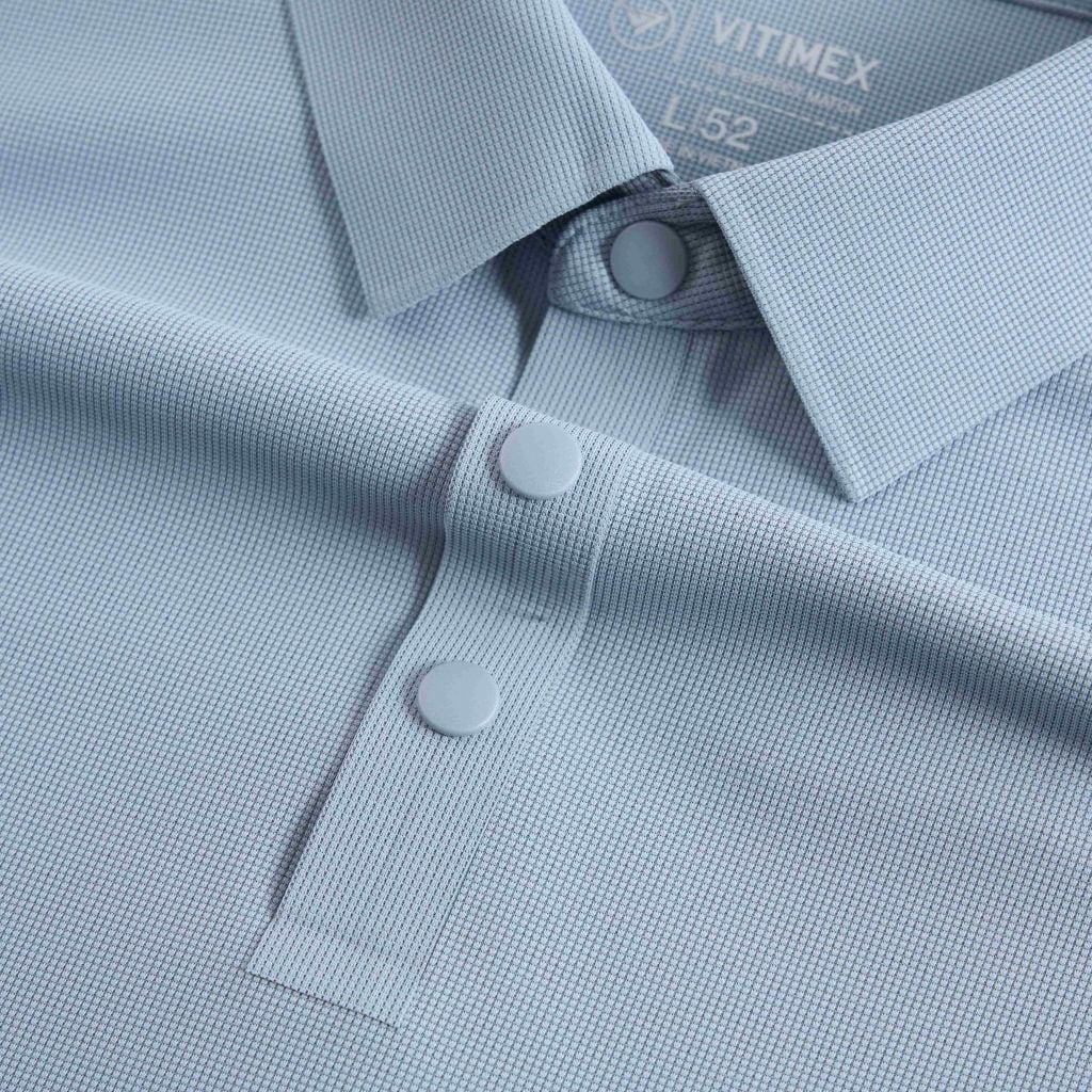 ÁO POLO VITIMEX DÁNG ÔM VỪA SLIMFIT TRƠN ATE 5031