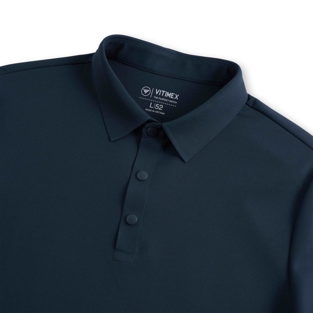 ÁO POLO VITIMEX DÁNG ÔM VỪA SLIMFIT TRƠN ATE 5032