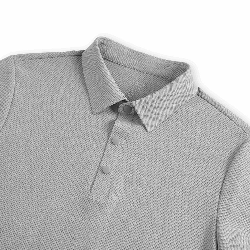ÁO POLO VITIMEX DÁNG ÔM VỪA SLIMFIT TRƠN ATE 5033