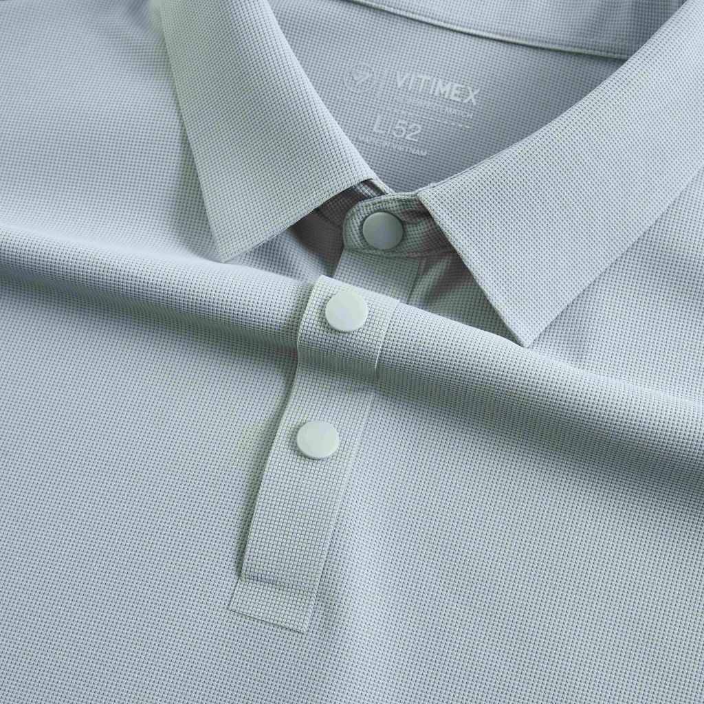 ÁO POLO VITIMEX DÁNG ÔM VỪA SLIMFIT TRƠN ATE 5035