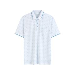 ÁO POLO VITIMEX DÁNG RỘNG VỪA REGULAR HỌA TIẾT NHỎ BỐ TRÍ ĐỀU ATR 5048