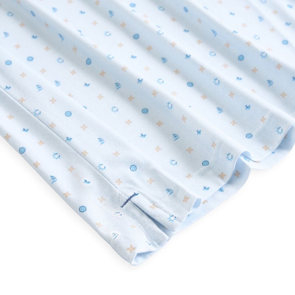 ÁO POLO VITIMEX DÁNG RỘNG VỪA REGULAR HỌA TIẾT NHỎ BỐ TRÍ ĐỀU ATR 5048