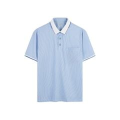 ÁO POLO NGẮN TAY VITIMEX DÁNG RỘNG VỪA REGULAR KẺ Ô NHỎ ATR 5050