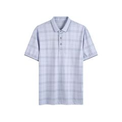 ÁO POLO VITIMEX DÁNG RỘNG VỪA REGULAR KẺ CARO ATR 5051