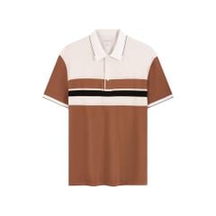 ÁO POLO VITIMEX DÁNG ÔM VỪA SLIM FIT KẺ NGANG ATS 5027
