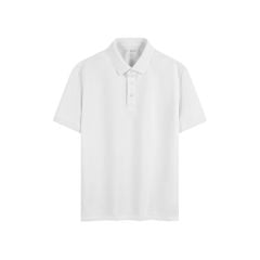 ÁO POLO NGẮN TAY DÁNG ÔM VỪA SLIMFIT TRẮNG TRƠN ATS 5040