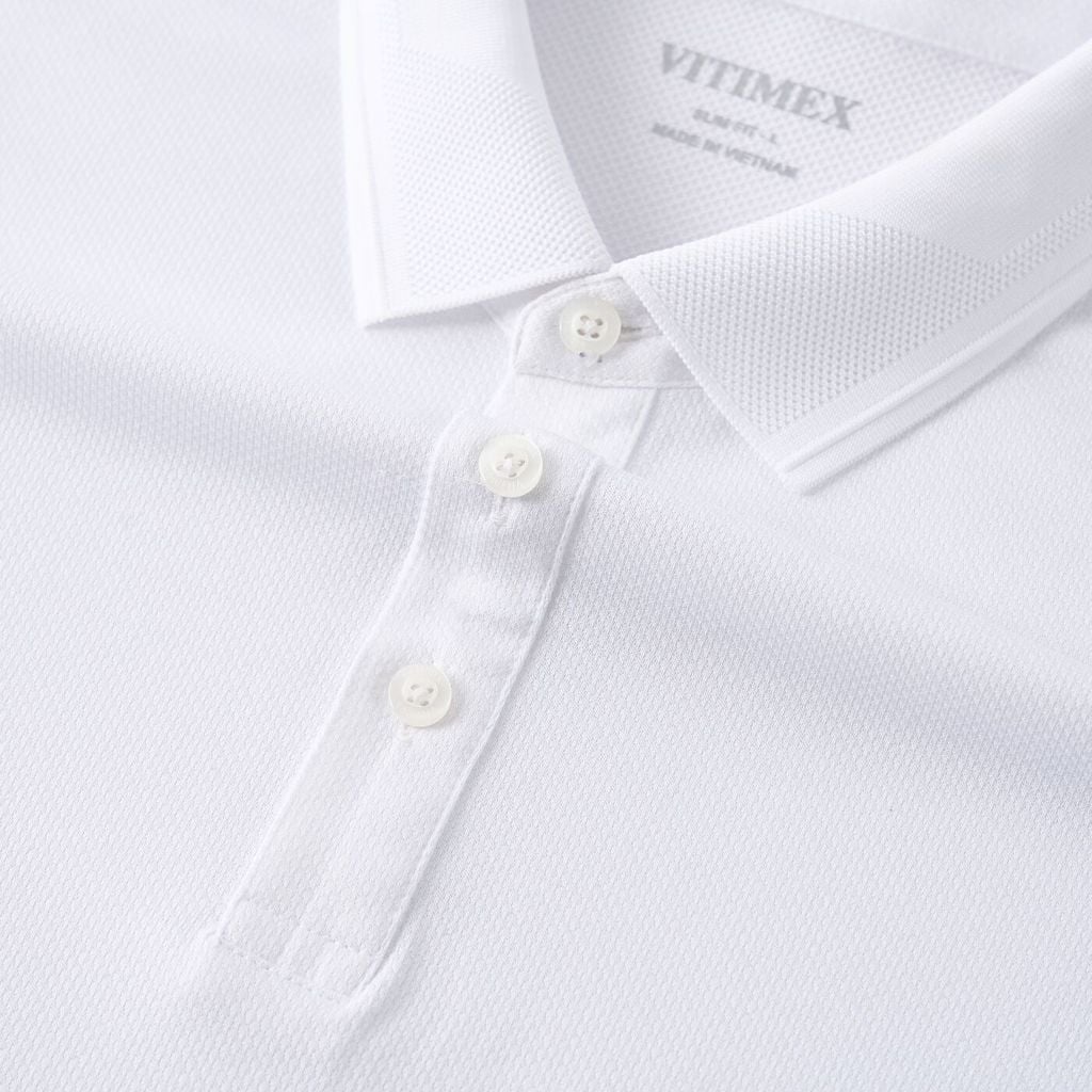 ÁO POLO VITIMEX DÁNG ÔM VỪA SLIMFIT TRƠN ATS 6006