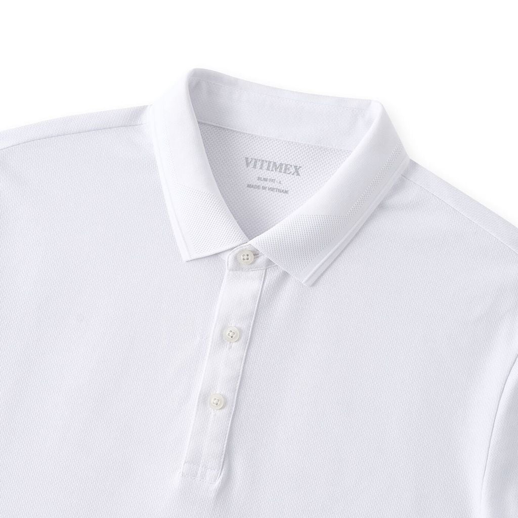 ÁO POLO VITIMEX DÁNG ÔM VỪA SLIMFIT TRƠN ATS 6006