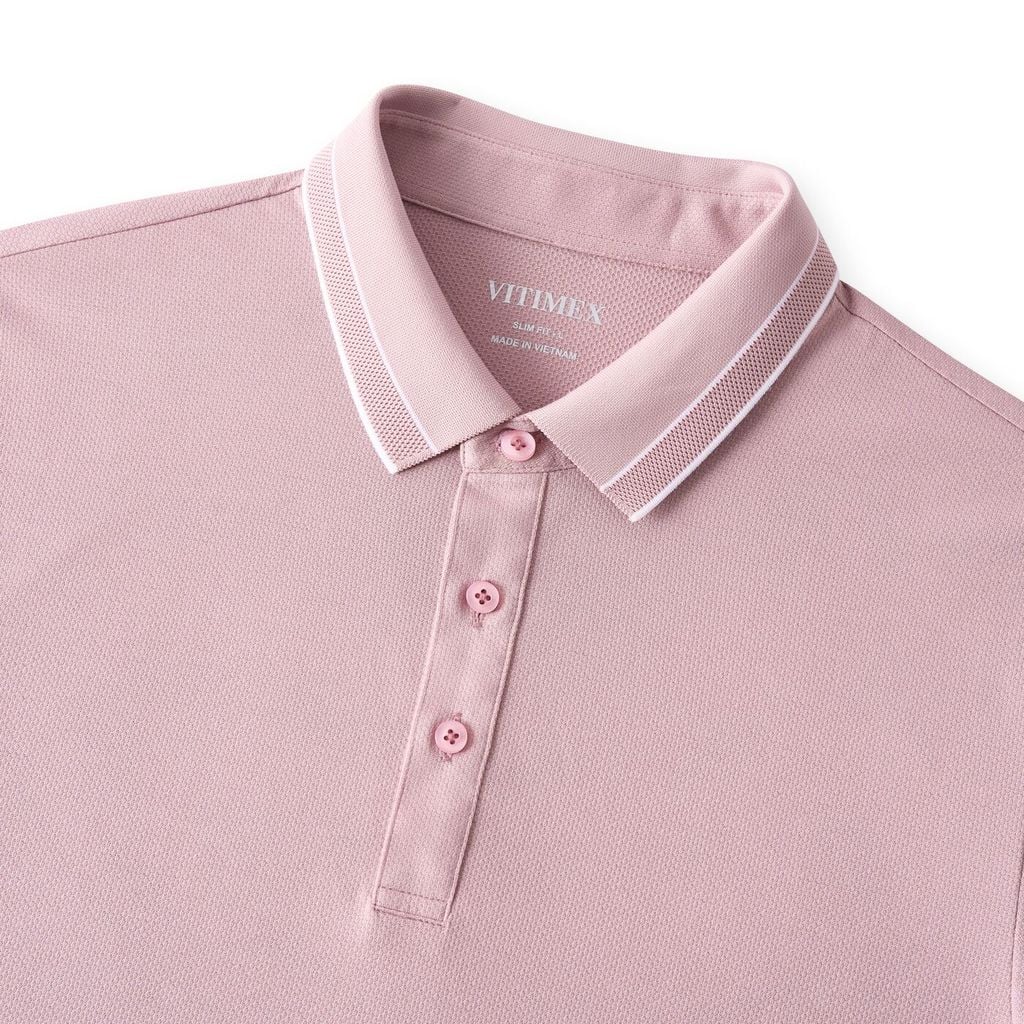 ÁO POLO VITIMEX DÁNG ÔM VỪA SLIMFIT TRƠN ATS 6010