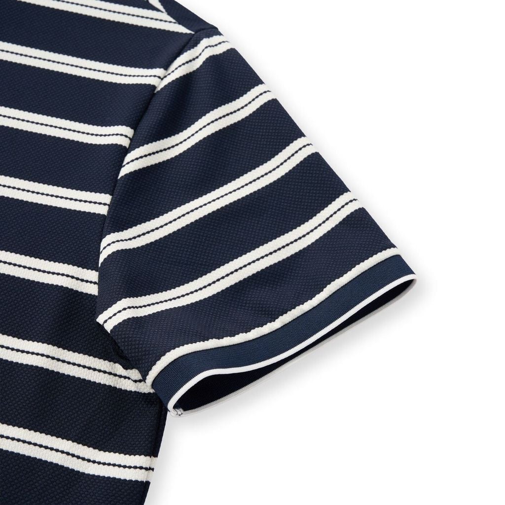 ÁO POLO VITIMEX DÁNG ÔM VỪA SLIMFIT KẺ NGANG ATS 6021