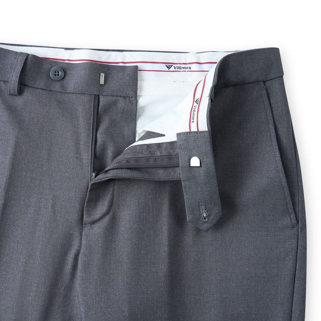 QUẦN ÂU VITIMEX DÁNG ÔM VỪA SLIMFIT TRƠN QTS 4087