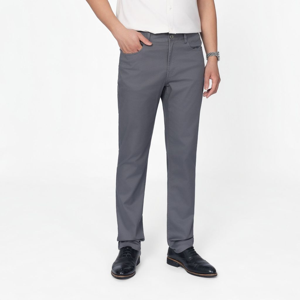 QUẦN KAKI VITIMEX DÁNG ÔM VỪA SLIMFIT TRƠN KSJ 6002
