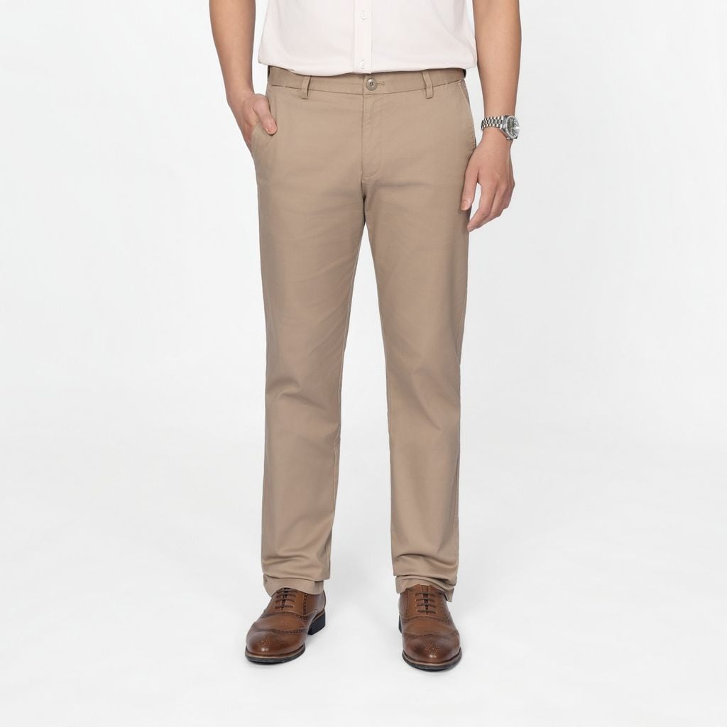 QUẦN KAKI VITIMEX DÁNG ÔM VỪA SLIMFIT TRƠN KSS 6003