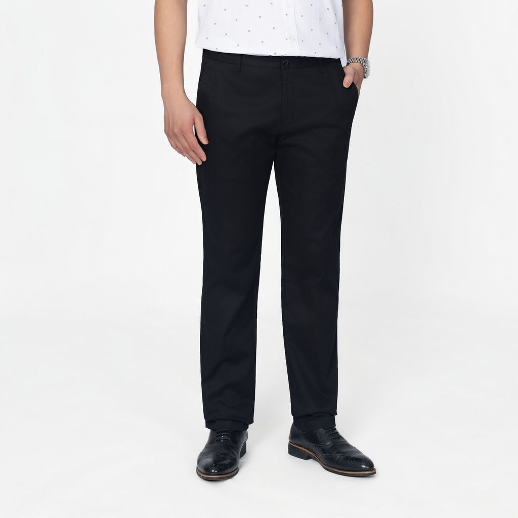 QUẦN KAKI VITIMEX DÁNG ÔM VỪA SLIMFIT TRƠN KSS 6004