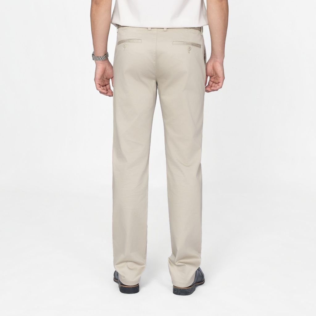 QUẦN KAKI VITIMEX DÁNG ÔM VỪA SLIMFIT TRƠN KSS 6016